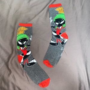 Marvin the Martian socks